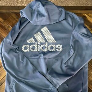 Adidas sweatshirt.